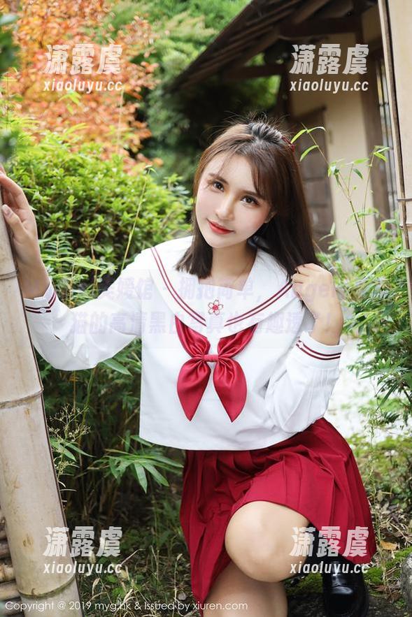 MyGirl美媛馆-Angela喜欢猫 MyGirl美媛馆 - 拥抱简单,Angela喜欢猫的高清黑白写真也有趣透了!