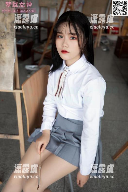 梦丝女神-玥玥 梦丝女神 - 玥玥的黑白套图:每一张都像是我又无法解释的选择。