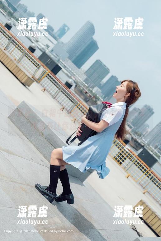 波萝社-张优ayoyo 波萝社 - 白裙中的张优ayoyo像风一样,作品集让你想追踪每一缕微风