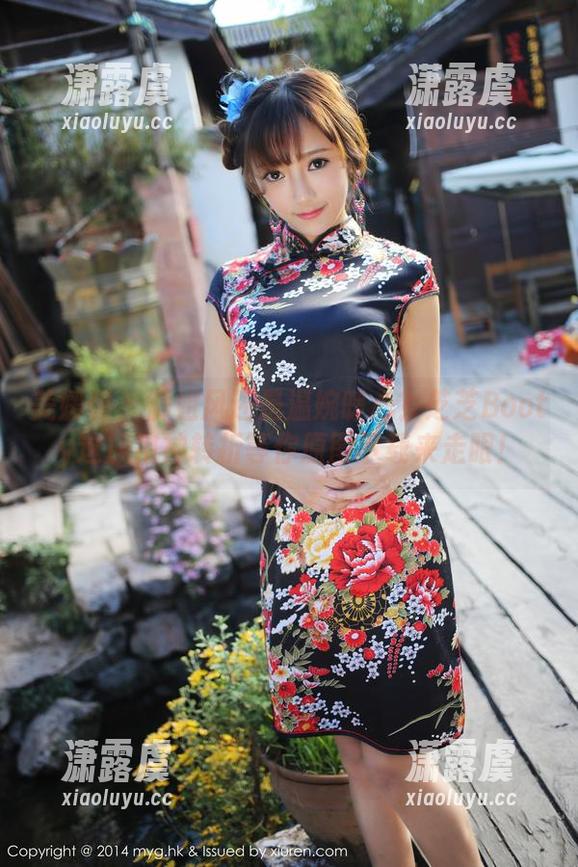美媛馆-芝芝Booty 美媛馆 - 御姐风还是温婉暖心?芝芝Booty这旗袍神转折等你原图下载来走眼!